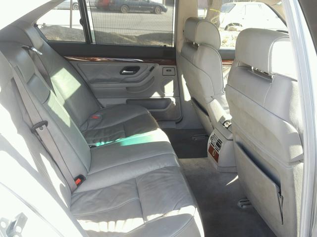 WBAGG83441DN84630 - 2001 BMW 740 I AUTO SILVER photo 6