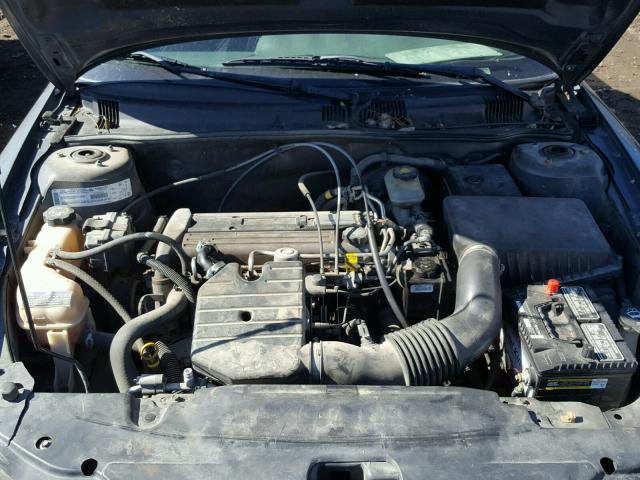 1G2NE52F73C201617 - 2003 PONTIAC GRAND AM S GRAY photo 7