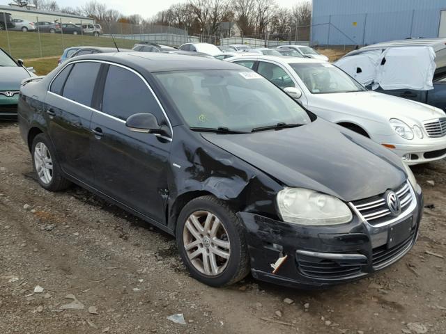 3VWEG71KX7M163169 - 2007 VOLKSWAGEN JETTA WOLF BLACK photo 1