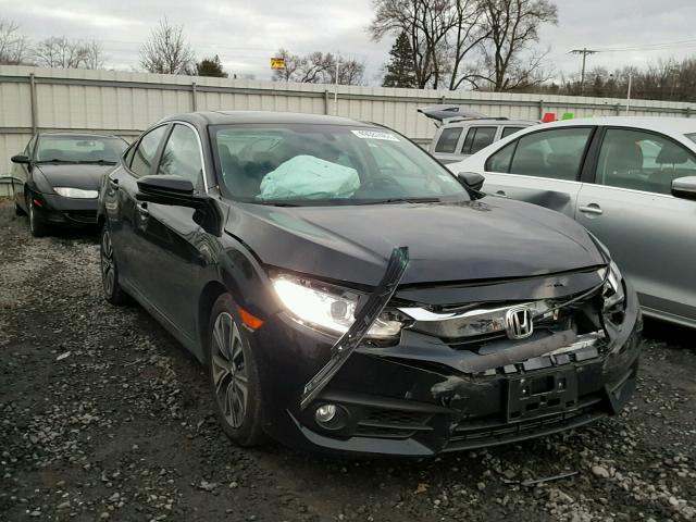 2HGFC1F3XHH648561 - 2017 HONDA CIVIC EX BLACK photo 1