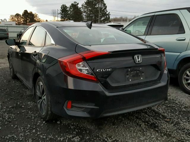 2HGFC1F3XHH648561 - 2017 HONDA CIVIC EX BLACK photo 3