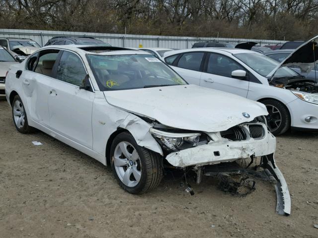 WBANU53588C116097 - 2008 BMW 528 I WHITE photo 1