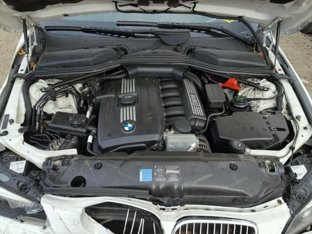 WBANU53588C116097 - 2008 BMW 528 I WHITE photo 7