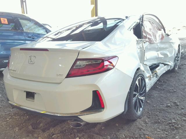 1HGCT2B82GA000767 - 2016 HONDA ACCORD EXL WHITE photo 4