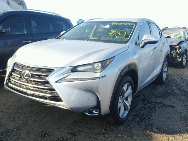 JTJYARBZ1H2070541 - 2017 LEXUS NX 200T GRAY photo 2