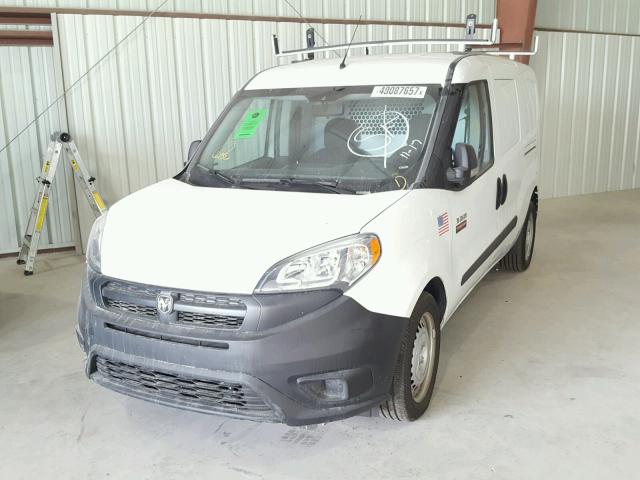 ZFBERFAB9H6E32177 - 2017 RAM PROMASTER WHITE photo 2