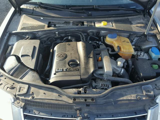 WVWPD63B32P366497 - 2002 VOLKSWAGEN PASSAT GLS SILVER photo 7