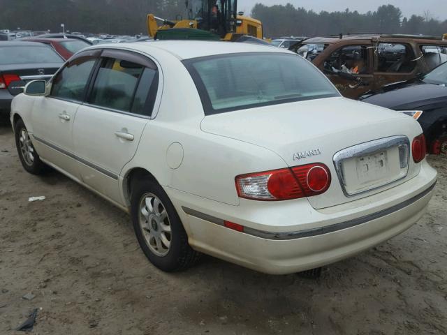 KNALD124155064806 - 2005 KIA AMANTI WHITE photo 3