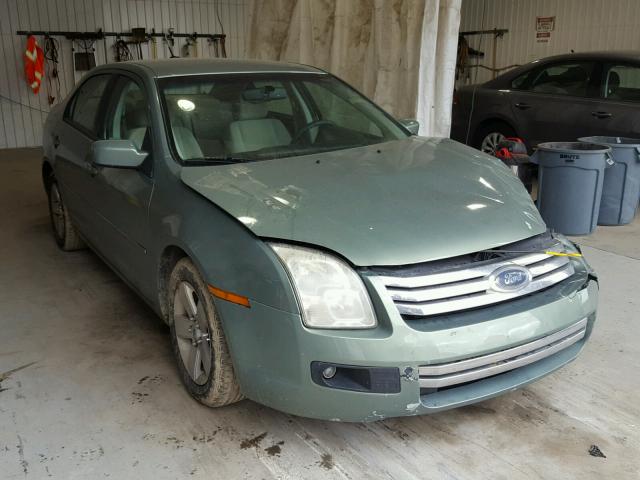 3FAHP07Z38R235786 - 2008 FORD FUSION SE GREEN photo 1