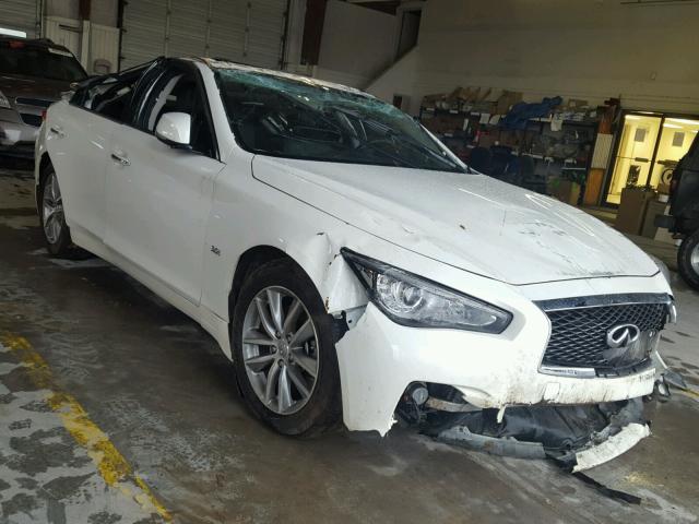 JN1EV7AP2GM306375 - 2016 INFINITI Q50 PREMIU WHITE photo 1