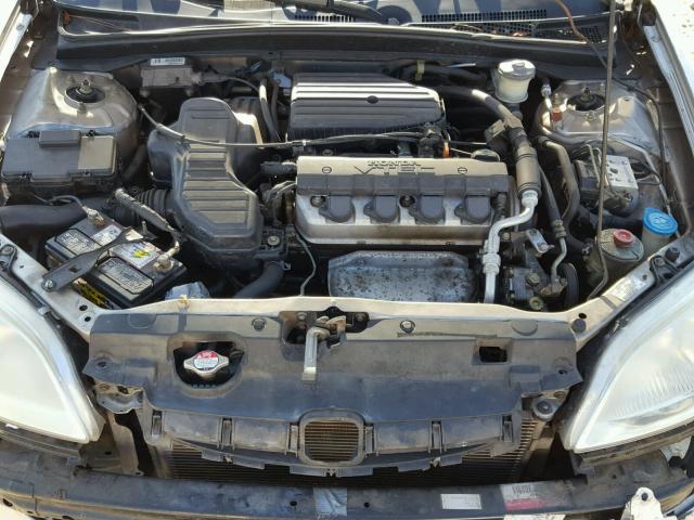 1HGEM22952L042541 - 2002 HONDA CIVIC EX ოქროსფერი ფოტო 7