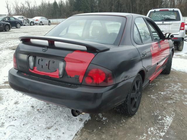 3N1AB51D84L733857 - 2004 NISSAN SENTRA SE- RED photo 4