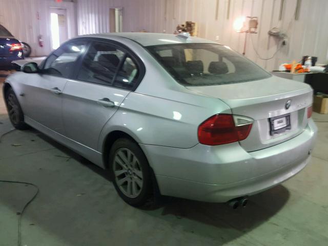 WBAVC73527KP31294 - 2007 BMW 328 XI SUL SILVER photo 3