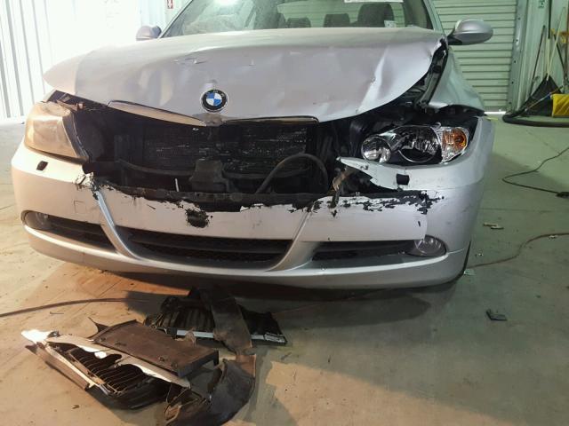 WBAVC73527KP31294 - 2007 BMW 328 XI SUL SILVER photo 9