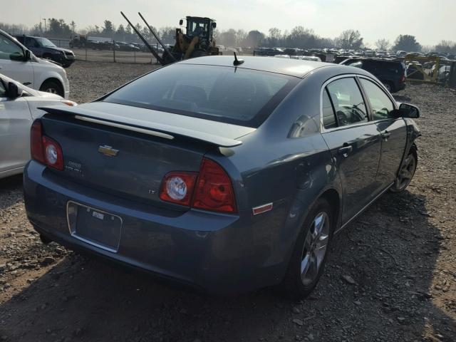 1G1ZH57B394191951 - 2009 CHEVROLET MALIBU 1LT 蓝色 照片 4