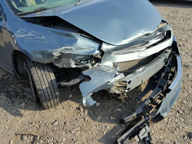 1G1ZH57B394191951 - 2009 CHEVROLET MALIBU 1LT 蓝色 照片 9