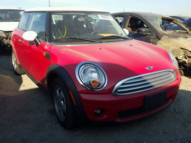 WMWMF3C58ATZ23705 - 2010 MINI COOPER RED photo 1