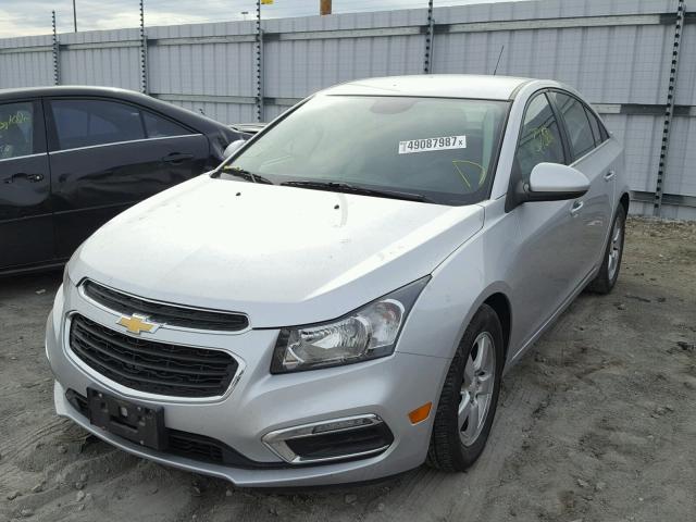 1G1PE5SB7G7115894 - 2016 CHEVROLET CRUZE LIMI SILVER photo 2