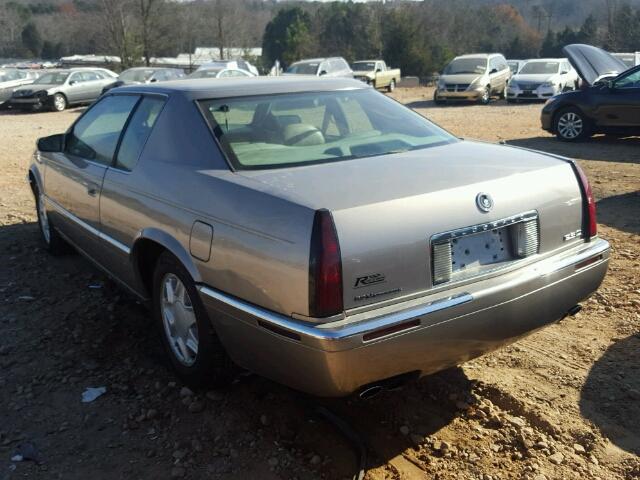 1G6EL12Y51B108287 - 2001 CADILLAC ELDORADO E GOLD photo 3