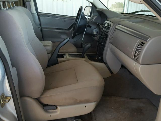 1J4GX48N84C406639 - 2004 JEEP GRAND CHER WHITE photo 5