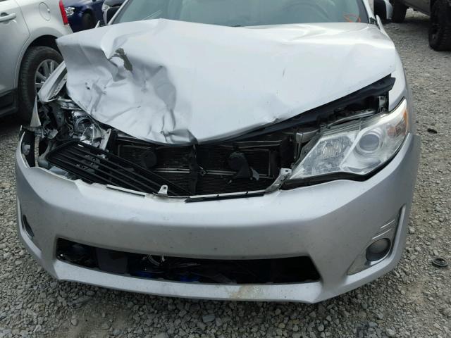 4T1BD1FK9CU007078 - 2012 TOYOTA CAMRY HYBR GRAY photo 7