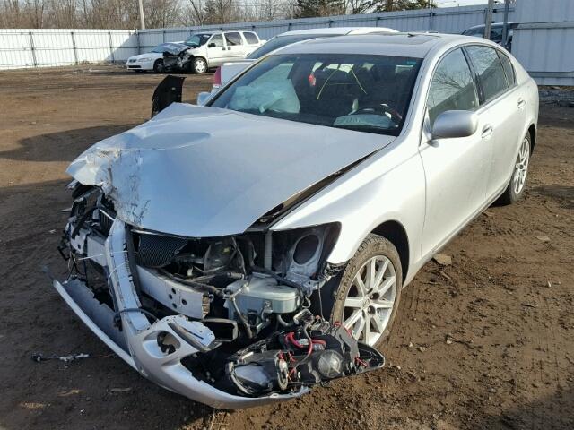 JTHCE96S370008520 - 2007 LEXUS GS 350 SILVER photo 2