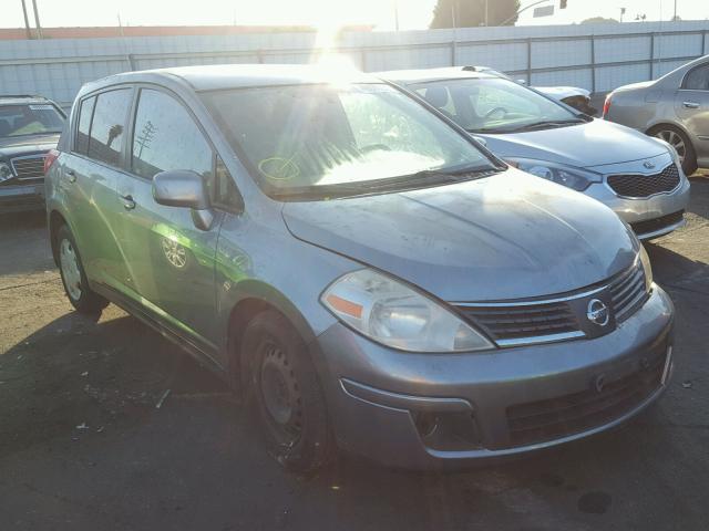 3N1BC13E17L448695 - 2007 NISSAN VERSA S SILVER photo 1