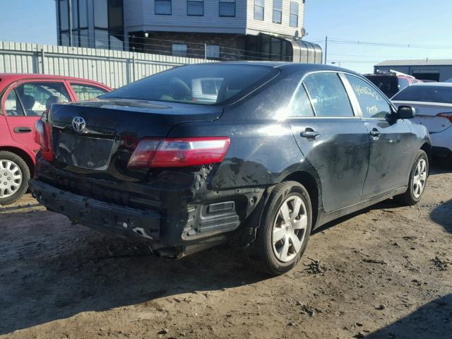 4T1BE46K39U803476 - 2009 TOYOTA CAMRY BASE BLACK photo 4