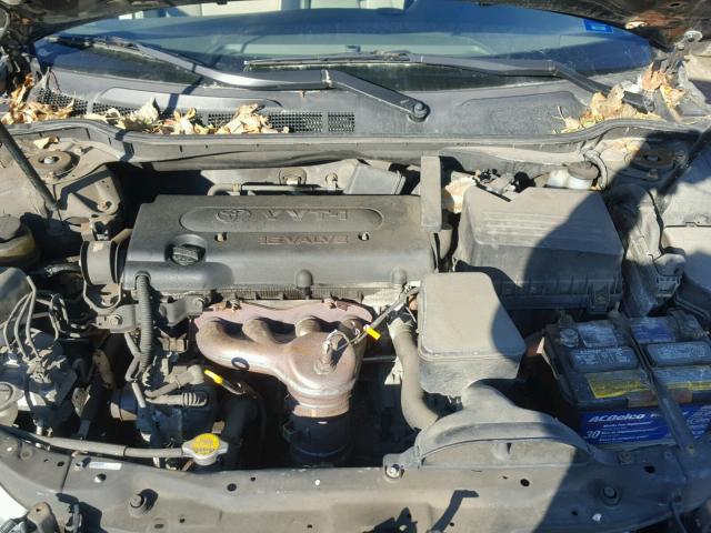 4T1BE46K39U803476 - 2009 TOYOTA CAMRY BASE BLACK photo 7