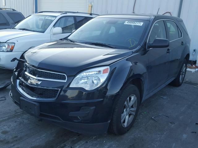 2GNALBEK4D1269976 - 2013 CHEVROLET EQUINOX LS BLACK photo 2