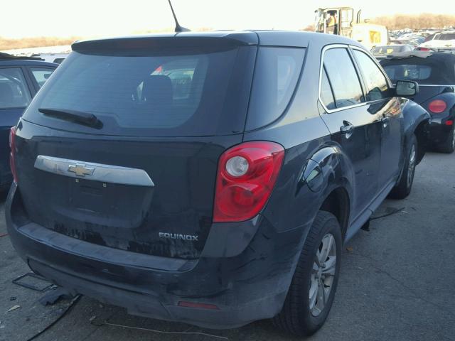 2GNALBEK4D1269976 - 2013 CHEVROLET EQUINOX LS BLACK photo 4