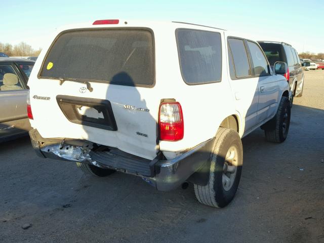 JT3HN86R510342302 - 2001 TOYOTA 4RUNNER SR WHITE photo 4