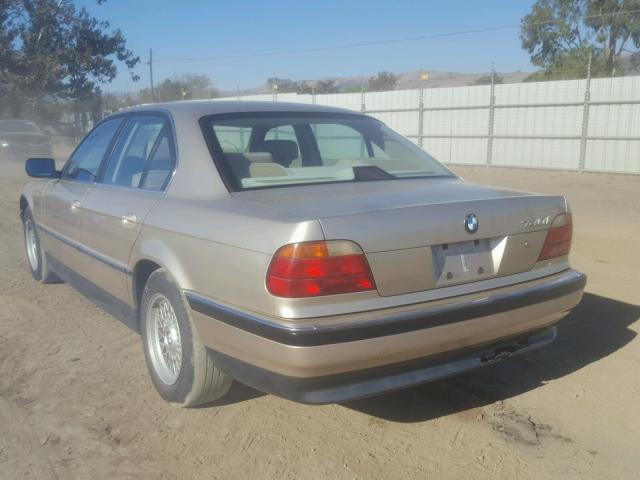 WBAGF8327VDL49355 - 1997 BMW 740 I AUTO GOLD photo 3