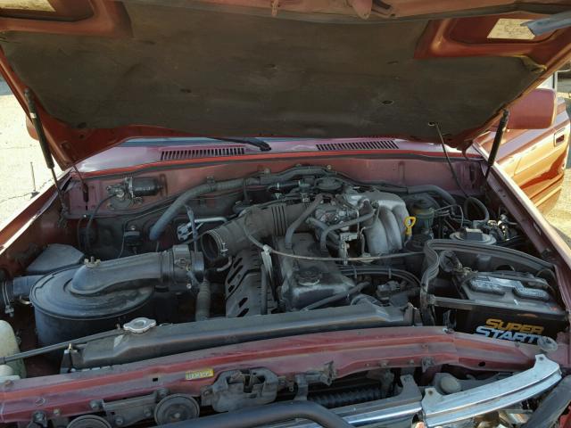 JT3HJ85J1T0118616 - 1996 TOYOTA LAND CRUIS RED photo 7