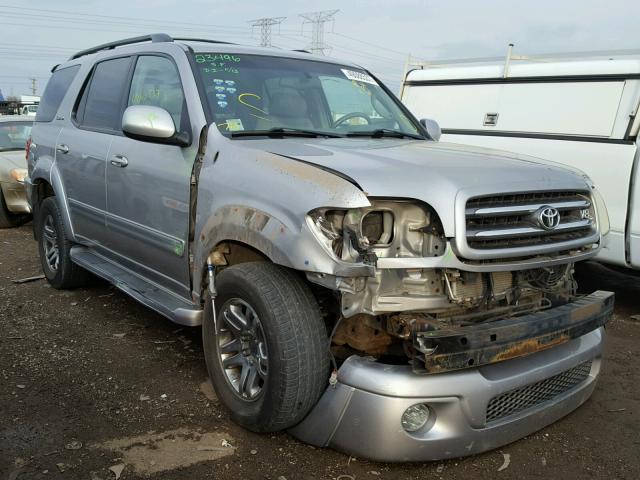 5TDBT48A04S230693 - 2004 TOYOTA SEQUOIA LI GRAY photo 1