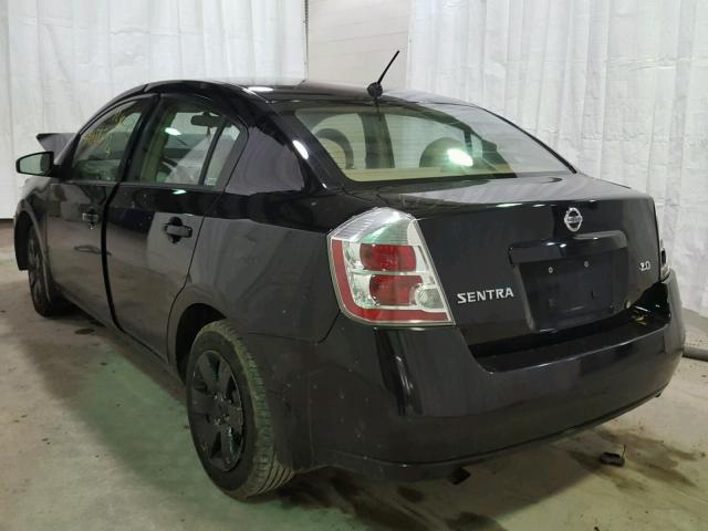 3N1AB61E57L641527 - 2007 NISSAN SENTRA 2.0 BLACK photo 3