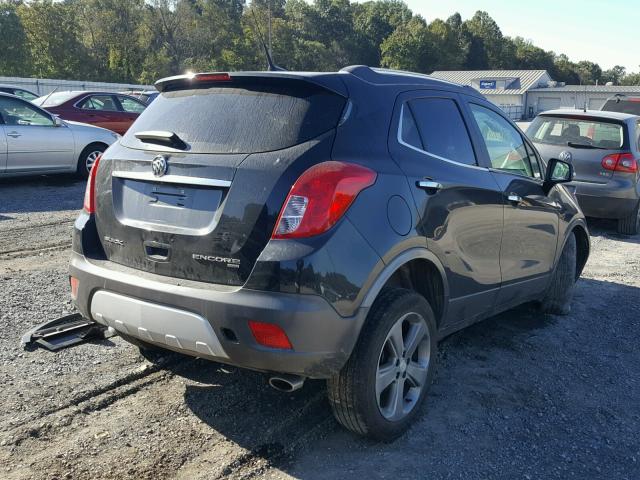 KL4CJFSB2EB537826 - 2014 BUICK ENCORE CON CHARCOAL photo 4