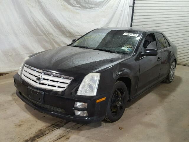 1G6DC67A360103645 - 2006 CADILLAC STS BLACK photo 2