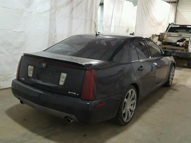 1G6DC67A360103645 - 2006 CADILLAC STS BLACK photo 4