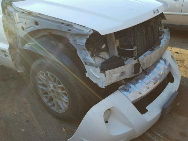 1J4GW58N44C276643 - 2004 JEEP GRAND CHER WHITE photo 9