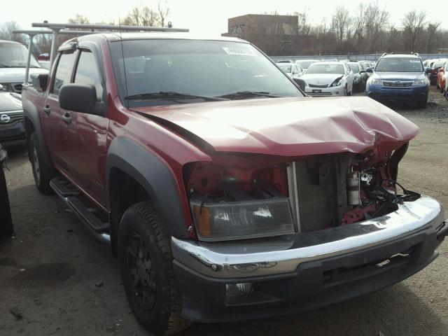 1GCDT136758265148 - 2005 CHEVROLET COLORADO BURGUNDY photo 1