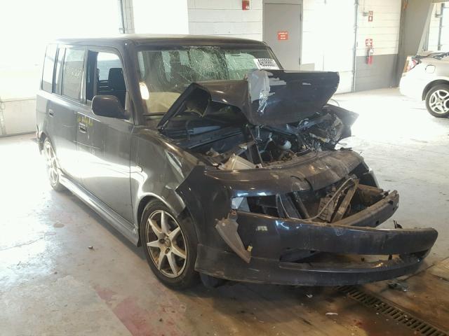 JTLKT324564069418 - 2006 TOYOTA SCION XB BLACK photo 1