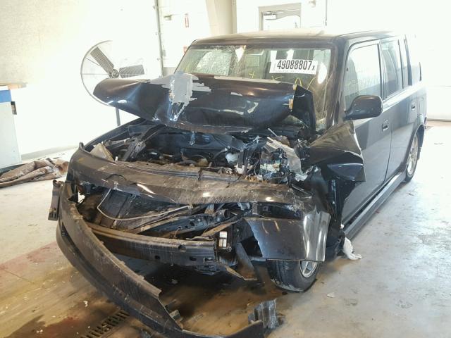 JTLKT324564069418 - 2006 TOYOTA SCION XB BLACK photo 2