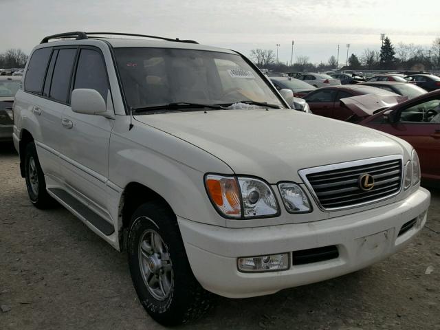 JTJHT00W613510848 - 2001 LEXUS LX 470 CREAM photo 1