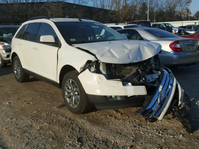 2FMDK4JC9ABB55542 - 2010 FORD EDGE SEL WHITE photo 1