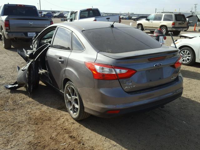 1FADP3F25DL313269 - 2013 FORD FOCUS SE GRAY photo 3