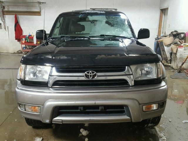 JT3HN87R319045006 - 2001 TOYOTA 4RUNNER LI BLACK photo 9