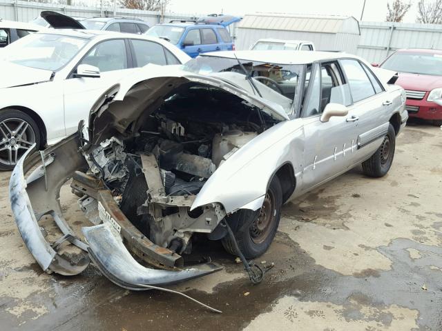 1G4HP52K5WH428890 - 1998 BUICK LESABRE CU GRAY photo 2