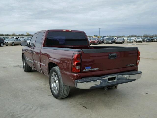 2GCEC19V811320285 - 2001 CHEVROLET SILVERADO BURGUNDY photo 3