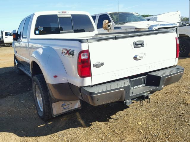 1FT8W3DT2GEB30799 - 2016 FORD F350 SUPER WHITE photo 3